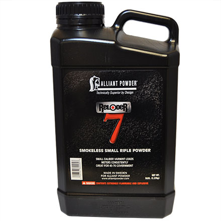 Alliant Reloder 7 Smokeless Rifle Poudre (2.3 Kg)