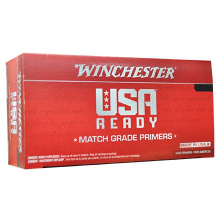 Amorces Winchester USA Ready Large Rifle Match | 1,000 Unités